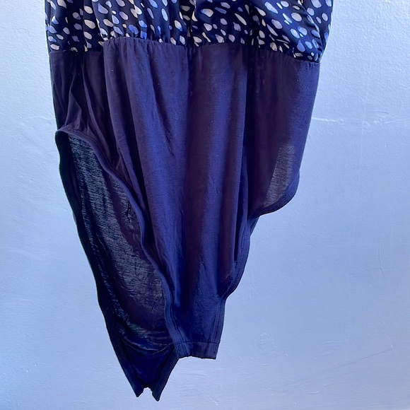 Torrid Blue Print BodySuit Size 1 - Picture 3 of 10